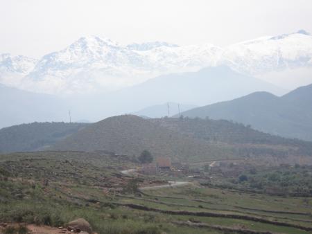les montagnes de oukaymdn